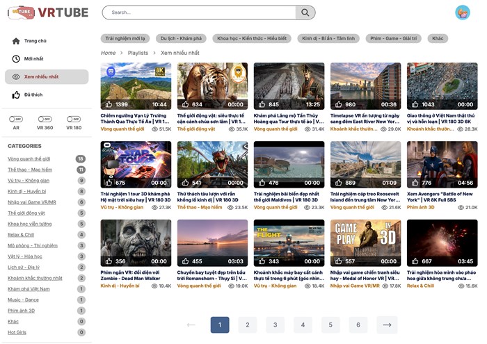 Top những ứng dụng xem video trên kính thực tế ảo tốt nhất hiện nay Top những ứng dụng xem video trên kính thực tế ảo tốt nhất hiện nay