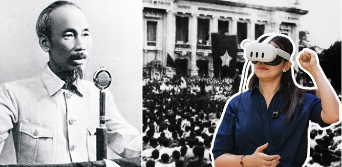 Trở về thời khắc thiêng liêng: trải nghiệm VR sống lại ngày 2/9/1945