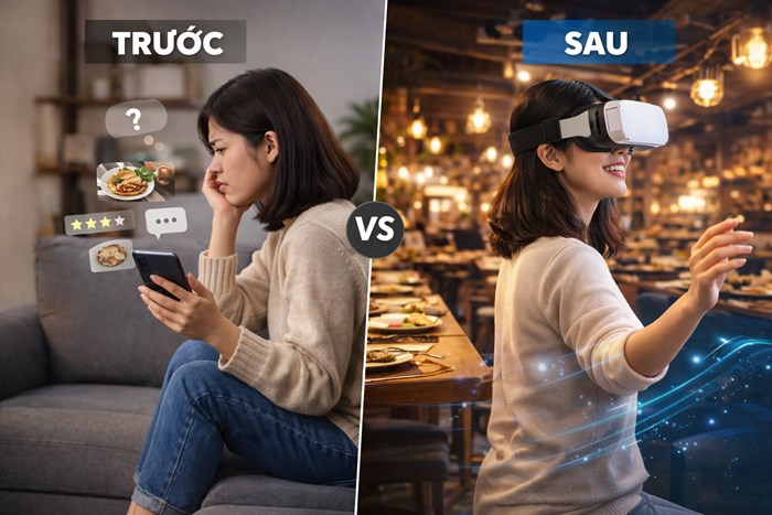 VR Tour không gian 3D – Công nghệ đang chuẩn bị thay đổi cuộc chơi review trong ngành F&B