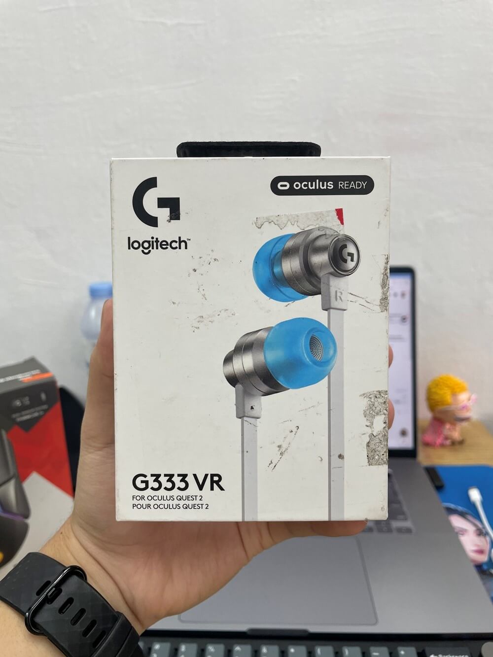 Cần bán tai nghe Logitech G333 phiên bản VR - TrainghiemVR.com